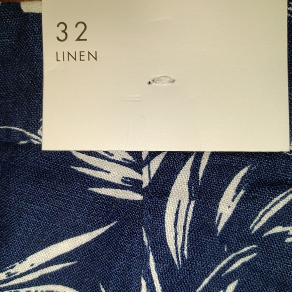 Men's Onia Shorts 32 NWT. Blue/ white - Picture 3 of 3